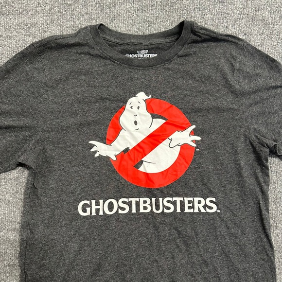 Hybrid Apparel Other - Ghostbusters T-Shirt Boys Size XXL 18 Charcoal Gray Heather Graphic Movie Logo